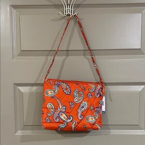 Vera Bradley Orange Paisley Shoulder Bag